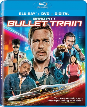 Locandina italiana DVD e BLU RAY Bullet Train 
